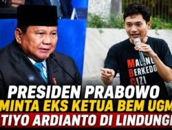 Presiden Prabowo Minta Eks Ketua BEM UGM Tiyo Ardianto Dilindungi