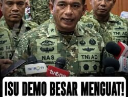 TNI TEGASKAN SIAGA PENUH, ISU DEMO BESAR DAN TEKANAN EKONOMI JADI SOROTAN
