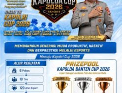 Polda Banten Akan Gelar Turnamen eSports Kapolda Cup 2026 , Jaring Atlet Berprestasi Menuju Kapolri Cup.