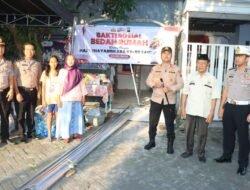 Wujud Kepedulian HUT Bhayangkara ke-80, Polres Gresik Bedah Rumah Purnawirawan Polri di Driyorejo