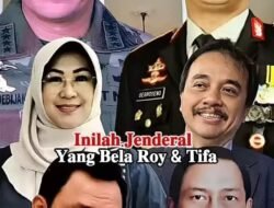 Lima Purnawirawan Jendral Membela Roy Suryo dan Dokter Tifauzia Tyassuma .