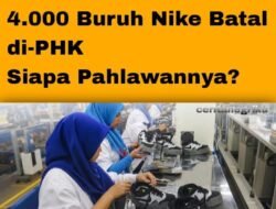 Said Iqbal Penyelamat 4.000 Buruh Pabrik Pemasok sepatu Nike Batal di PHK Massal