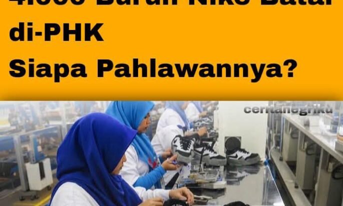 Said Iqbal Penyelamat 4.000 Buruh Pabrik Pemasok sepatu Nike Batal di PHK Massal