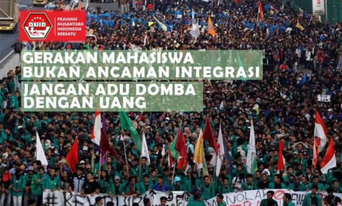 Tanggapi Penggembosan BEM, PNIB : Mahasiswa itu Pejuang Intelektual Harapan Bangsa, Tidak Terbeli Nominal Berapapun