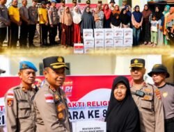 Polres Bener Meriah Salurkan Bantuan Sosial dan Peralatan Masjid dalam Peringatan Hari Bhayangkara ke-80