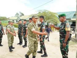 Tinjau Progres Pembangunan Yonif TP 864/NN, Wujudkan Kesiapan Satuan yang Modern dan Profesional