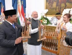 Oleh-Oleh Diplomasi dari Presiden Prabowo, Angklung Warnai Kehangatan Pertemuan dengan PM Narendra Modi