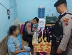 Polisi Intensifkan Operasi Pekat di Pati, Penjual Miras Tanpa Izin Ditindak