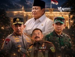 Malam- malam Prabowo Kumpulkan Kapolri,Panglima TNI hingga Jaksa Agung di Istana ?