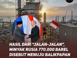 Hasil dari Jalan- jalan , Minyak Rusia 770.000 Barel disebut Menuju Balikpapan .