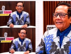 Mahfud Berpendapat Seperti Kejar Setoran