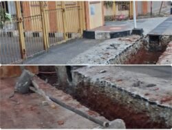 WARGA GRIA JAKARTA KELUHKAN PROYEK DRAINASE DI JALAN ALAM SEGAR