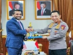Kapolri Bertemu Direktur FBI, Bahas Penguatan Kerja Sama Kejahatan Transnasional