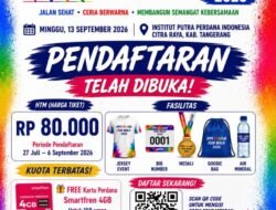 IPPI Colour Fun Walk 2026 Resmi Dibuka: Ajak Masyarakat Hidup Sehat, Ceria, dan Perkuat Kebersamaan di Kabupaten Tangerang