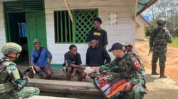 Yankes Keliling Satgas Yonif 123/Rajawali Perkuat Kepercayaan Masyarakat dan Dukung Pemerrataan Layanan Kesehatan di Papua Selatan