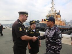 TNI AL dan Russian Navy Berlatih VBSS Hingga Tembakkan Meriam-76 Pada Sea Phase Exercise Orruda 2026