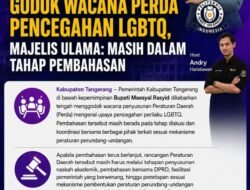 Pemkab Tangerang Godok Wacana Perda Pencegahan LGBTQ, Majelis Ulama: Masih Dalam Tahap Pembahasan