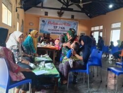Wujudkan Balita Sehat, Sertu Alvian Zakaria Dampingi Layanan Posyandu Di Desa Gondang
