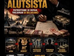 Bisnis Gelap Alutsista: Membongkar Taktik Broker Merampok APBN di Balik Jubah Patriotisme