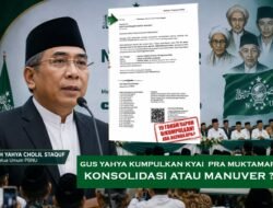 SIN: Undangan Tanda Tangan Tunggal Gus Yahya dan Pertaruhan Marwah NU di Muktamar ke-35