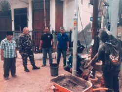 Dishub Kota Surabaya Penuhi Komitmen Ke Masyarakat Dengan Pasang Titik Baru PJU Di Jalan Semut Kali