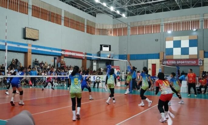 Opening Ceremony Bola Voli Putri KU-2010 Piala Pandu Sakti 97 Semarakkan Pengabdian 29 Tahun