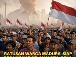 Ratusan warga MADURA Siap berangkat ke Jakarta,Bela Program Prabowo dan MBG