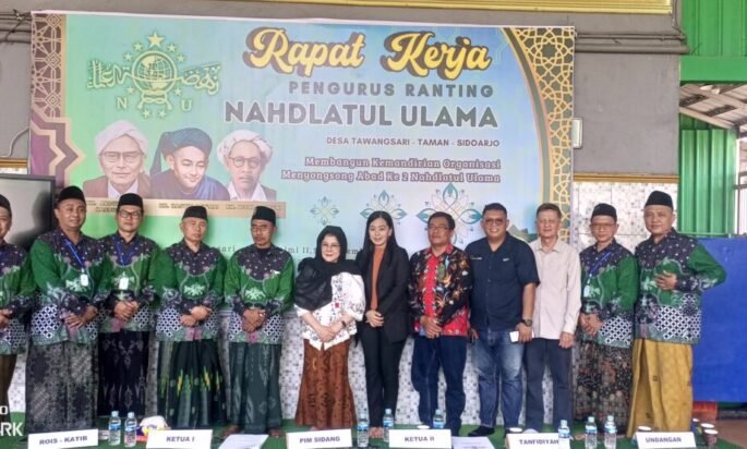 Rapat Kerja PRNU Tawangsari: Bangun Kemandirian Organisasi Menyongsong Abad Kedua NU