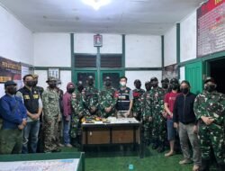 Satgas Pamtas RI-Malaysia Yonarmed 19/Bogani Gagalkan Penyelundupan 1,9 Kg Sabu