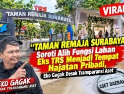 Soroti Alih Fungsi Lahan Eks TRS Menjadi Tempat Hajatan Pribadi, Eko Gagak Desak Transparansi Aset