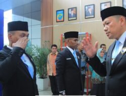 Lantik Dua Kepala BNNK, Pesan Kepala BNNP Aceh Perkuat Sinergi P4GN di Banda Aceh dan Langsa