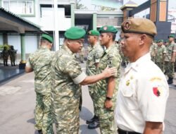 Wujud Penghargaan Negara Atas Dedikasi Prajurit, 64 Personel Kodim 0808/Blitar Resmi Naik Pangkat