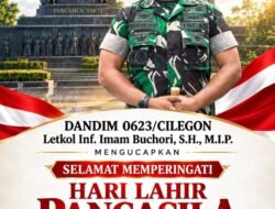 Dandim 0623/Cilegon Beserta Jajaran Ucapkan Selamat Memperingati Hari Lahir Pancasila 1 Oktober 2026