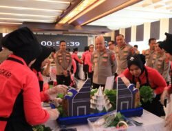 Polda Banten Gelar Lomba Hias Tumpeng HKGB ke-74, Tekankan Makna Kebersamaan dan Peran Bhayangkari