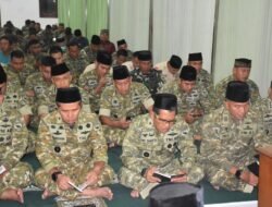 HUT ke-81 TNI, Kodam XVIII/Kasuari Gelar Doa Bersama