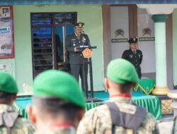 Kodim 0808/Blitar Gelar Upacara HUT Ke 81 TNI, Tegaskan Komitmen Kawal Kedaulatan Bersama Rakyat