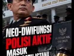 NEO-DWIFUNGSI: POLISI AKTIF MASUK RING SATU ISTANA