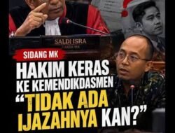 MK Wajib Selamatkan Negara, Bukan Keluarga Jokowi