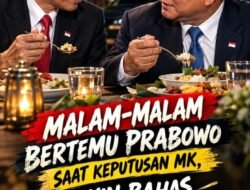 JOKOWI KE KERTANEGARA PAS MK KETOK PALU GIBRAN. BENARKAH CUMA BAHAS TIMNAS?