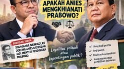 MEMBEDAH DILEMA ETIKA & KONTRAK POLITIK: APAKAH ANIES MENGKHIANATI PRABOWO? 🤝⚖️