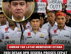FKDI DESAK DPR BERTINDAK, POLEMIK GIBRAN MAKIN MEMANAS!