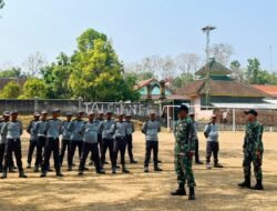 Ini Tujuan TNI Berikan Pelatihan Dasar PBB kepada Satlinmas Desa Talesan