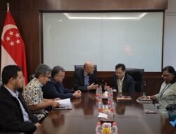 Konkretkan Kerja Sama Pendidikan Hingga Investasi, Wali Nanggroe Aceh Temui Konjen Singapura