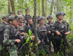 Operasi Gabungan Satgas TNI Berhasil Temukan Senjata Caracal dan 17 Butir Amunisi di Wilayah Ayata Kabupaten Maybrat