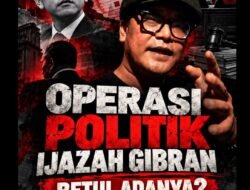 Membedah “Operasi Politik” Gibran: Saat Kekuasaan Merekayasa Hukum dan Birokrasi