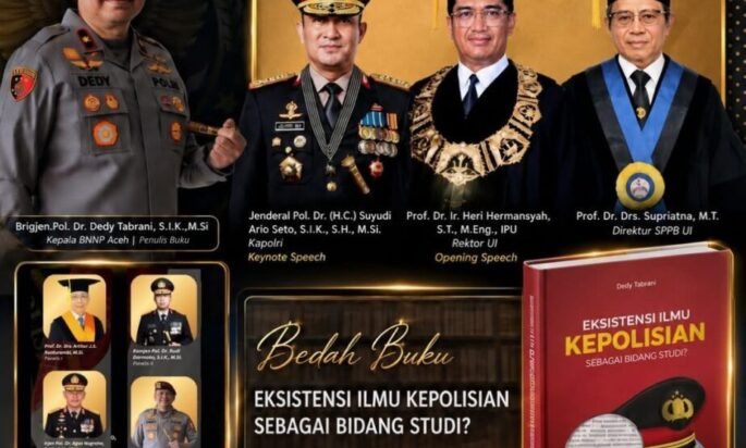 Bedah Buku Karya Brigjen Pol. Dr. Dedy Tabrani di UI, Sekaligus Peluncuran Asosiasi Perguruan Tinggi Kajian Ilmu Kepolisian (APIK)