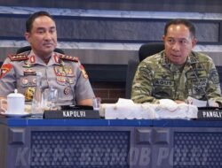 Kapolri Silaturahmi ke Panglima TNI, Dankorbrimob Polri Turut Hadir Perkuat Sinergi Jaga Stabilitas Keamanan