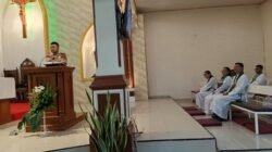 Minggu Kasih Polres Cilegon, Polri Hadir Jaga Kerukunan dan Keamanan Umat Beragama
