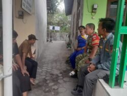 Serka Sudiyono, Sambangin Warga Sambil Dengarkan Aspirasi dan Tekankan Jaga Kondusif Wilayah