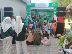 Senam. pagi Grebek Karomi Insani di wilayah RW. 04 Kel Kemayoran Kec. Krembangan.